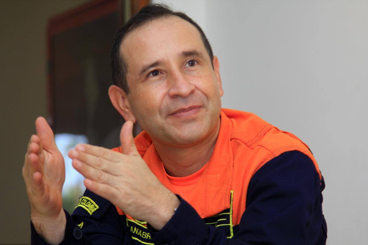 Capitán de navío Darío Sanabria, capitán de Puerto de Cartagena. //Julio Castaño- El Universal.