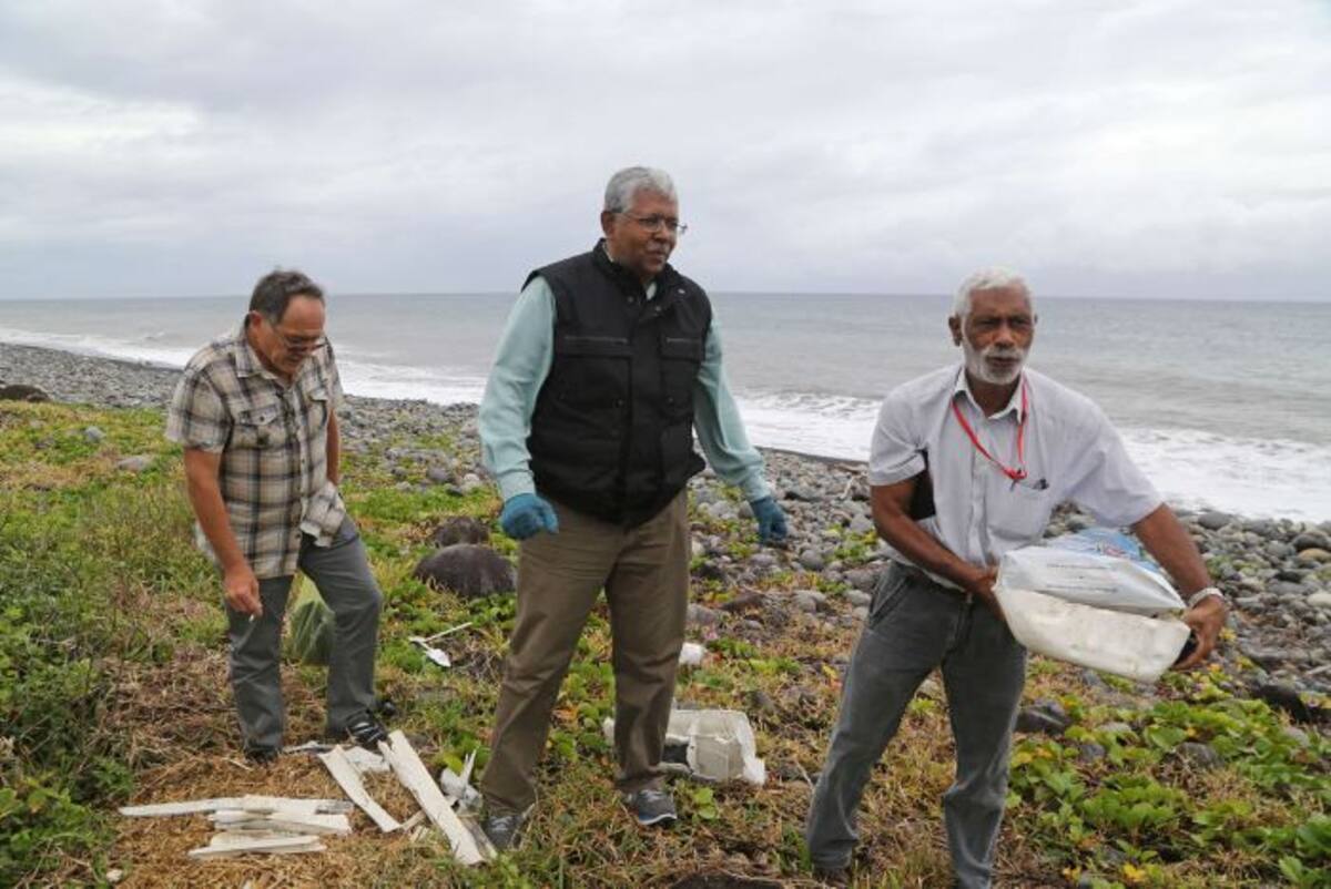 Los restos fueron hallados en la isla francesa de La Reunión. AFP RICHARD BOUHET