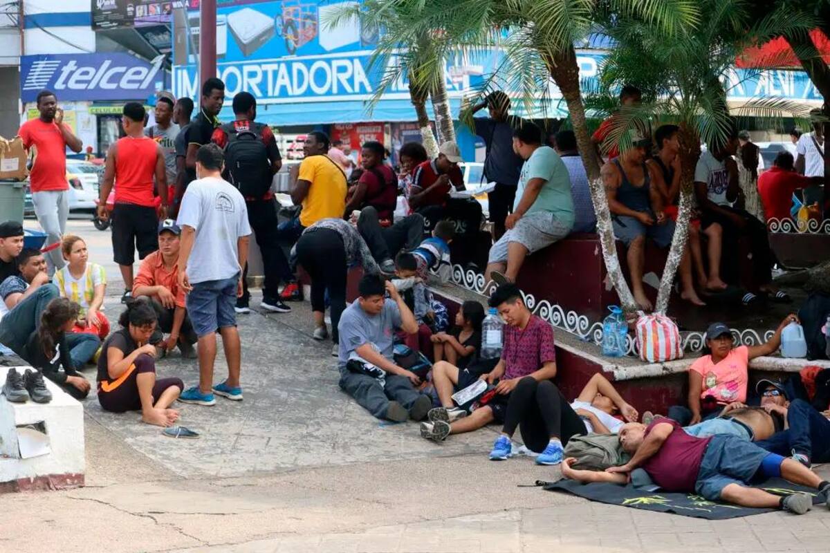 Migrantes preparan caravana en México como protesta ante falta de respuesta oficial a trámites