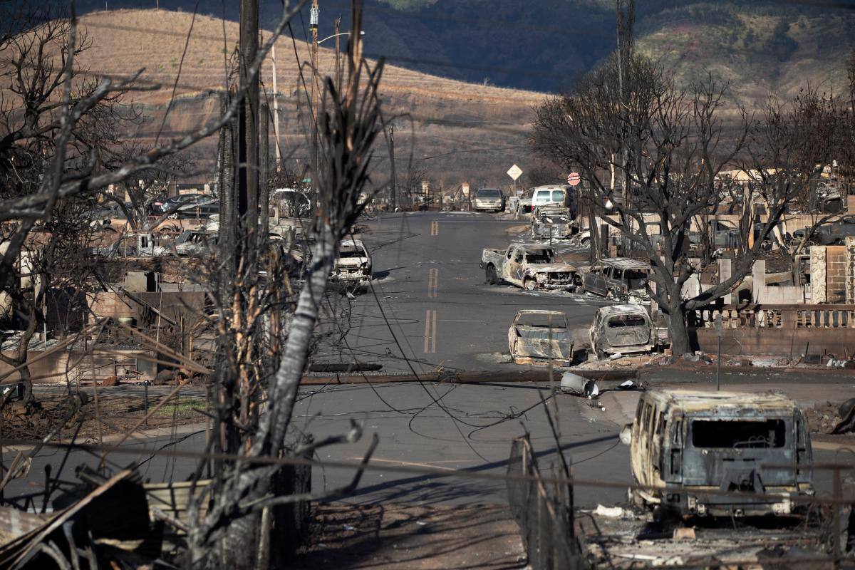 Incendios en Hawái: ya van 96 personas muertas