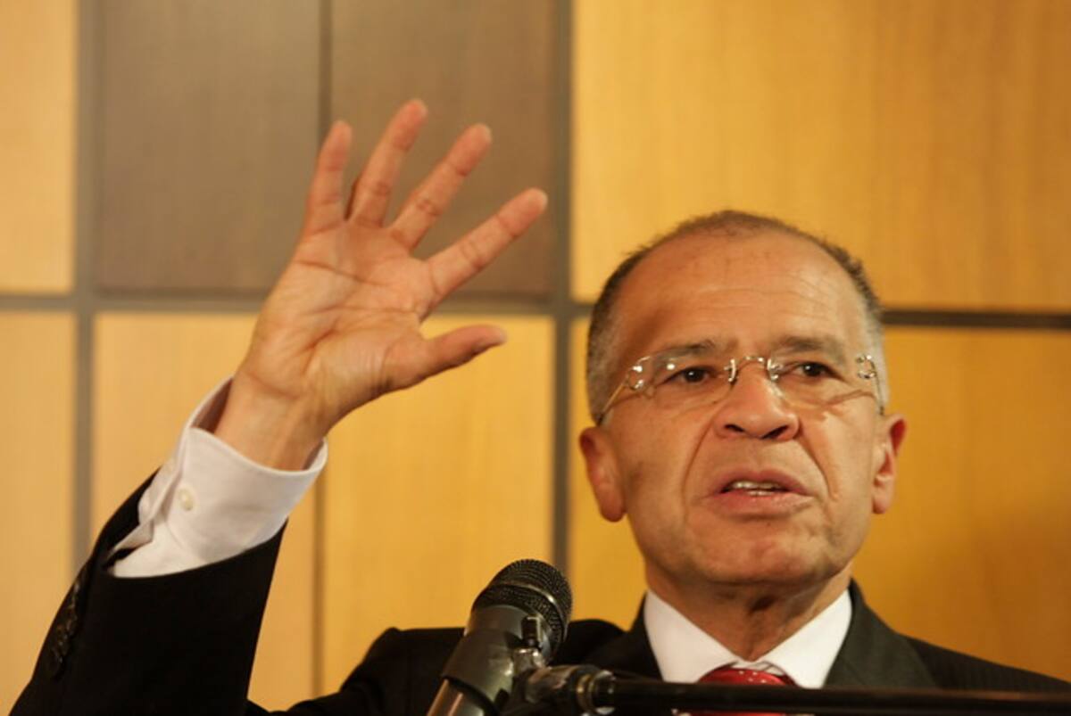 Alfonso Gómez Méndez, ministro de Justicia. COLPRENSA