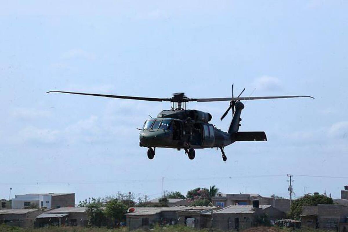 Militares accidentados en helicóptero se recuperan