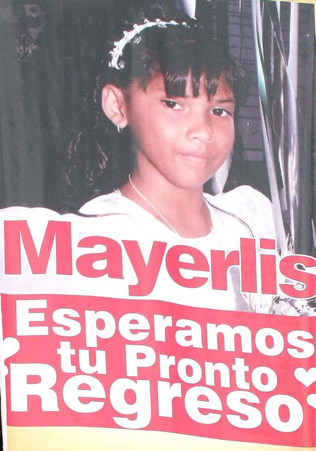 Las autoridades se comprometieron en seguir buscando a la estudiante de 10 años.