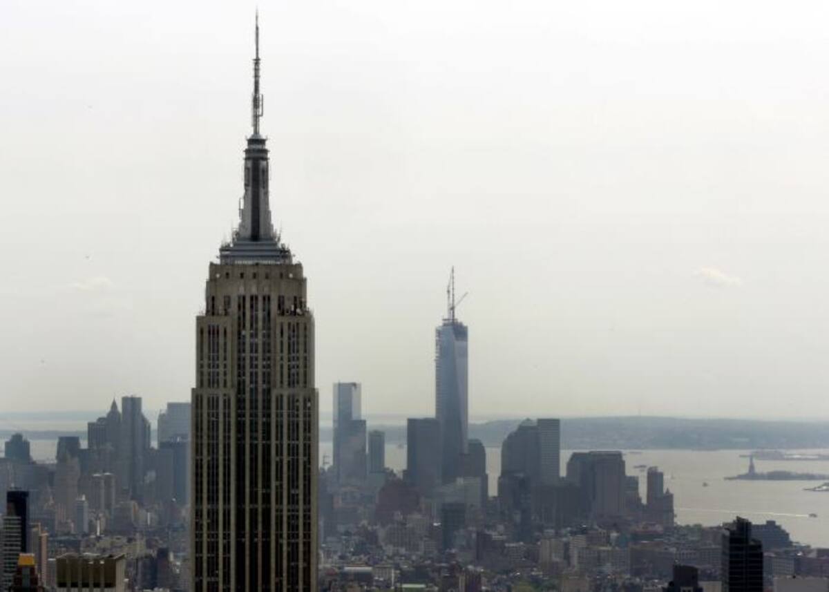 Nueva York vuelve a tener la torre más alta de Estados Unidos y la tercer en el mundo. AP