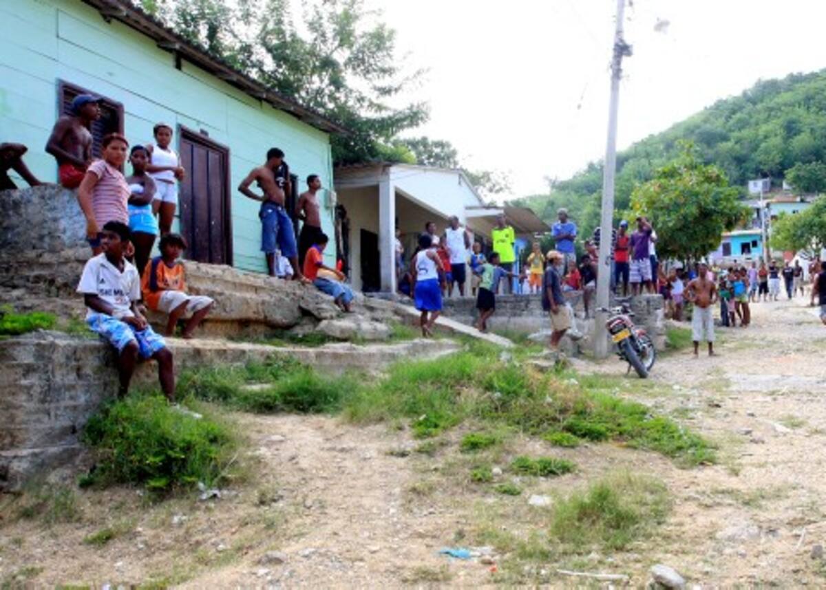 Sector de Las Delicias, donde fue baleado Wilmer Escalante