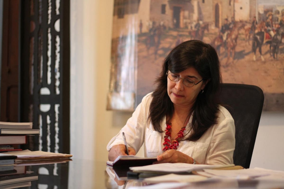 Deyana Acosta-Madiedo, secretaria de Cultura y Patrimonio del Atlántico. CORTESÍA