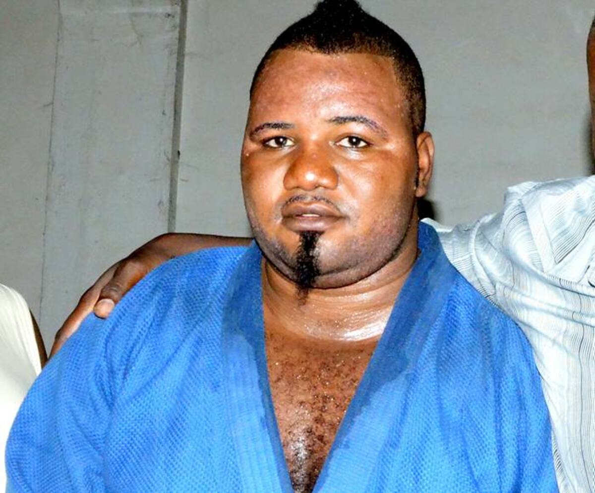 El judoca Cedric Mandembo AFP Junior D. Kannah