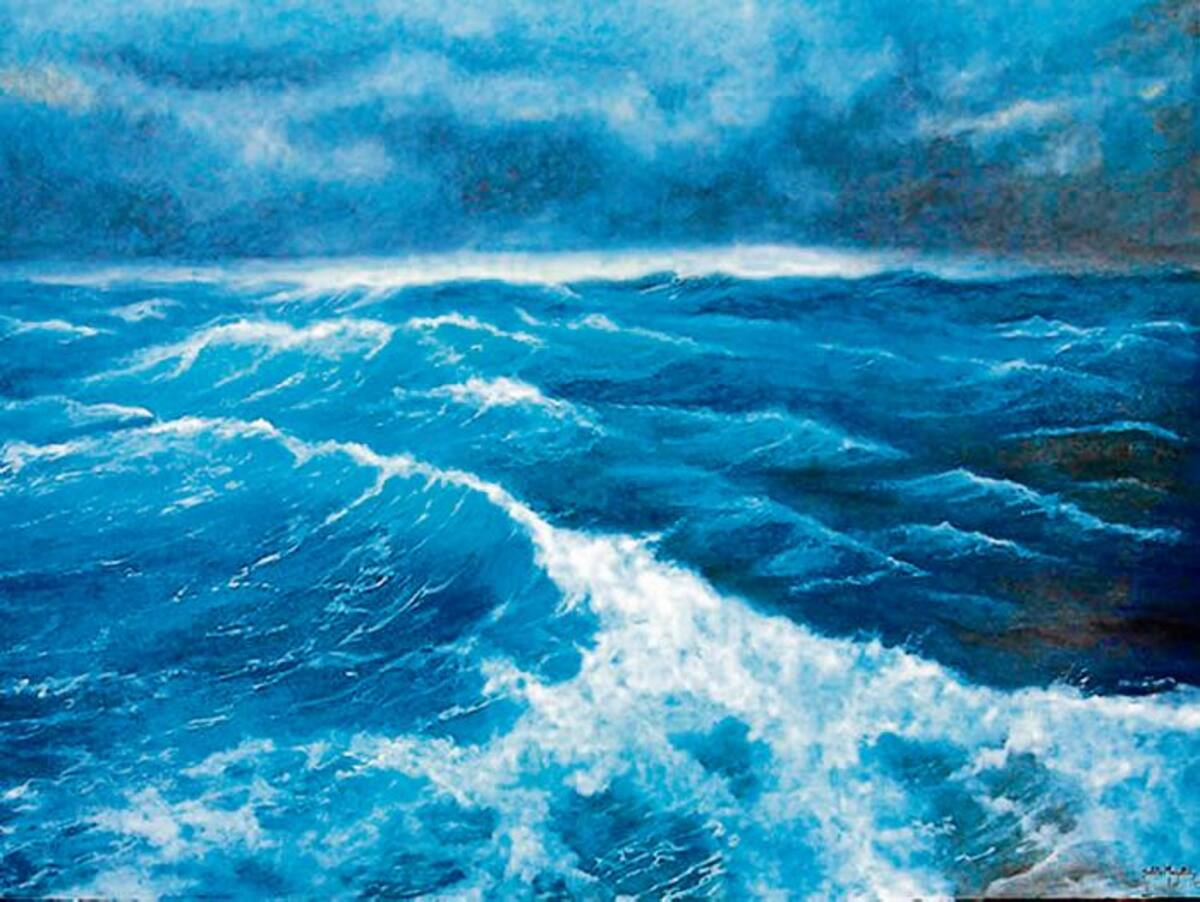 La tormenta, para no perder ningún detalle vivido en el mar.