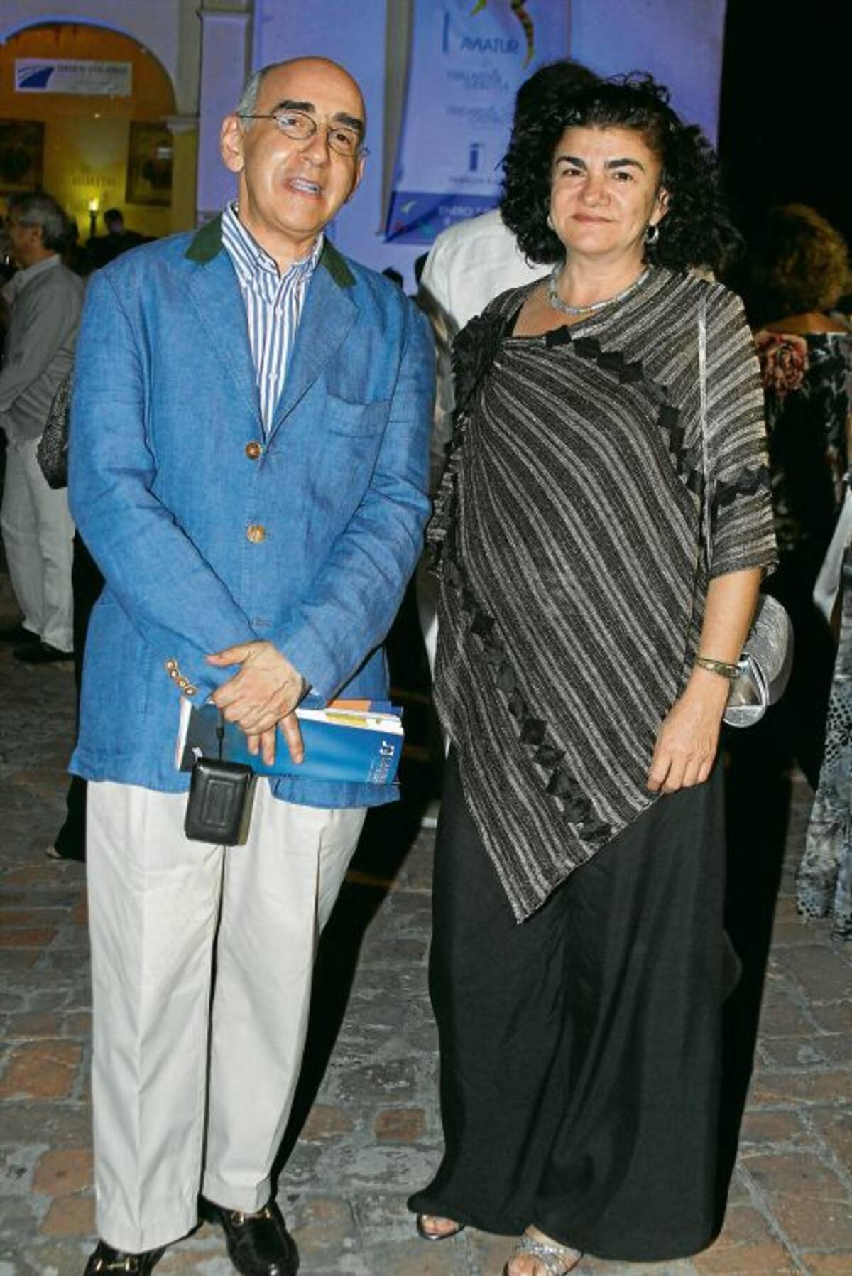 Juan Manuel Estevez y Marta Forero.