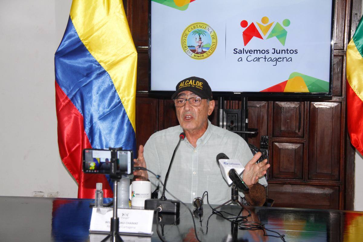 William Dau, alcalde de Cartagena.