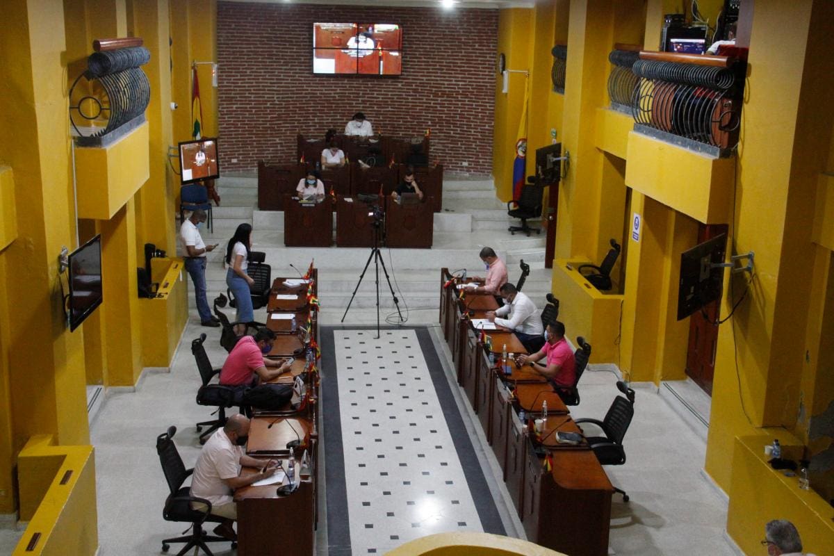 El Concejo Distrital de Cartagena en pleno. // Zenia Valdelamar - El Universal