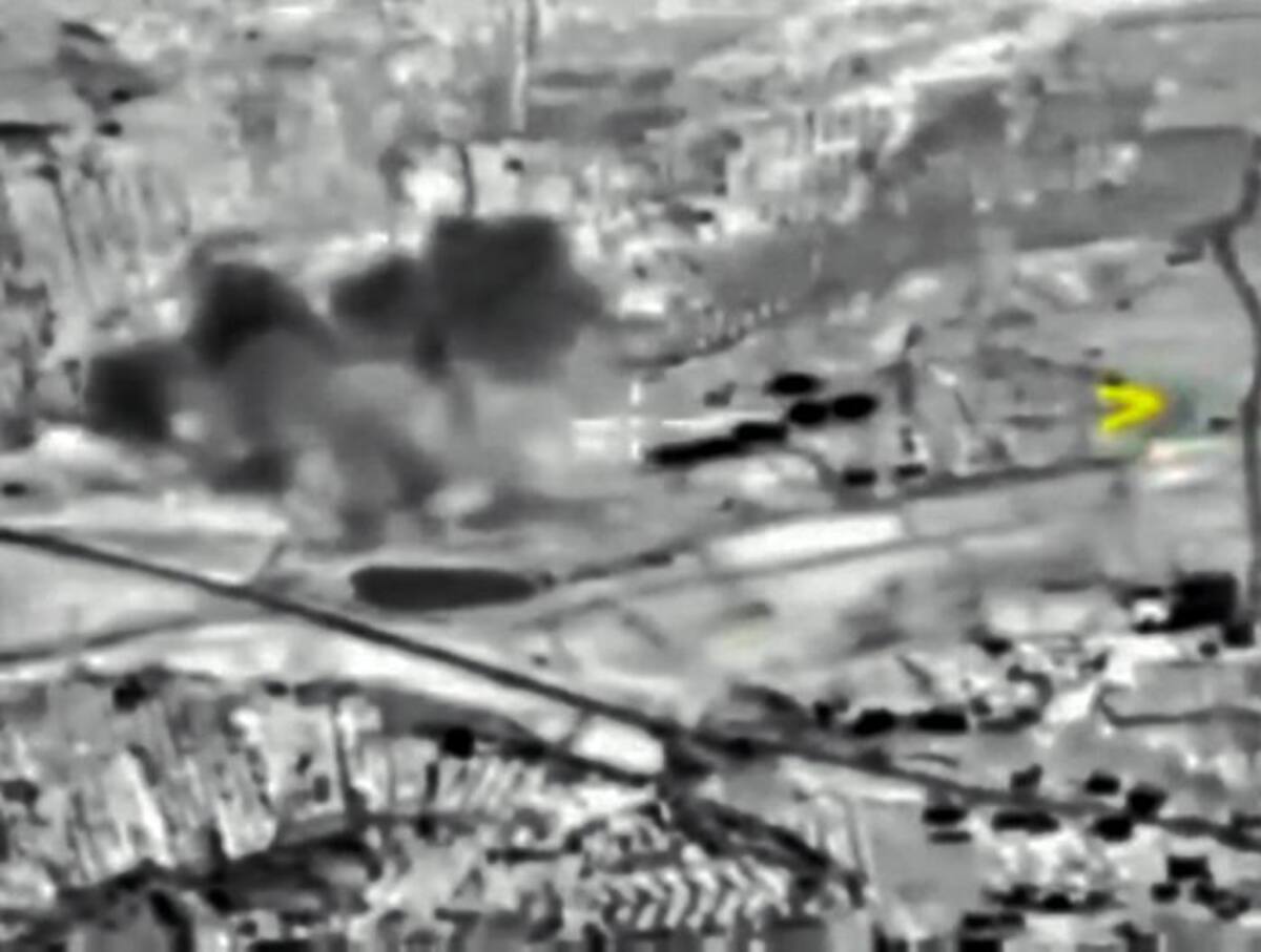 Bombardeos rusos en Siria. AP