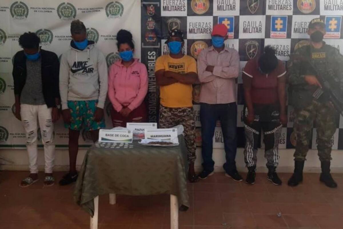 Capturan a miembros de la banda “Los Gatos”, dedicada al tráfico de drogas
