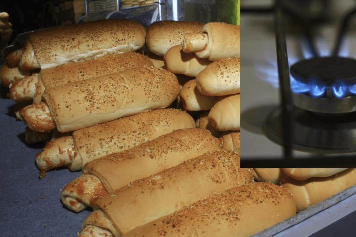 Así fue descubierto el presunto robo de gas en una panadería de Ternera