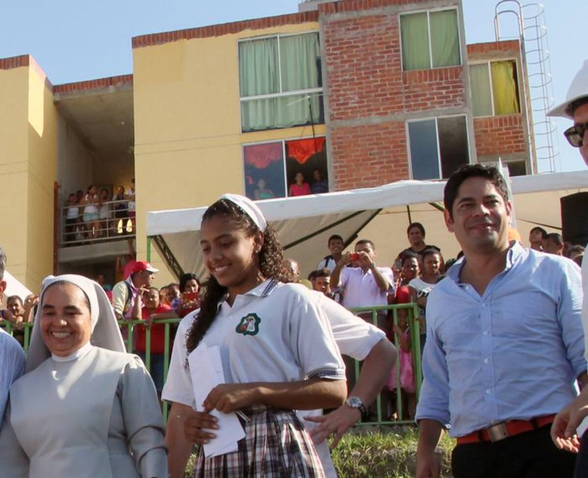 Guillermo Herrera Castaño, Viceministro de Vivienda, Ciudad y Territorio, en el proyecto Altos de la Sabana. EL UNIVERSAL
