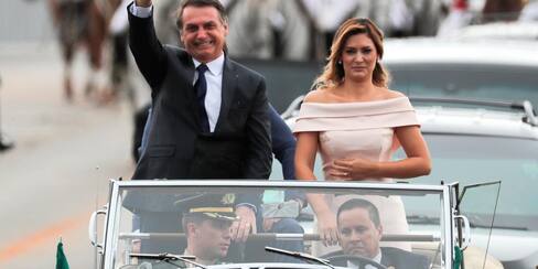 Bolsonaro llega al Palacio de Planalto como nuevo presidente de Brasil