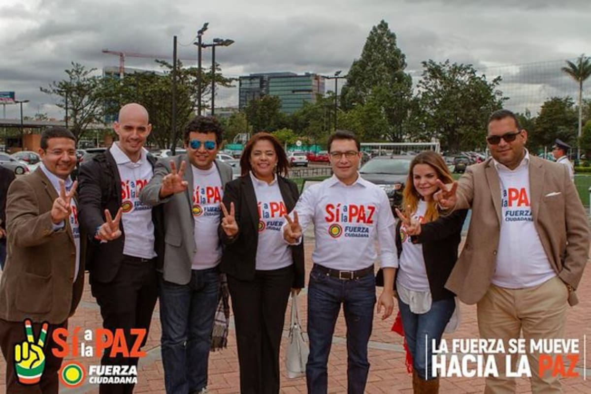 Se trata de la inscripción que hizo exalcalde de Santa Marta y jefe del movimiento político Fuerza Ciudadana, Carlos Eduardo Caicedo, quien lo reportó como el Comité Significativo del Caribe por el SI a la Paz. //Colprensa.