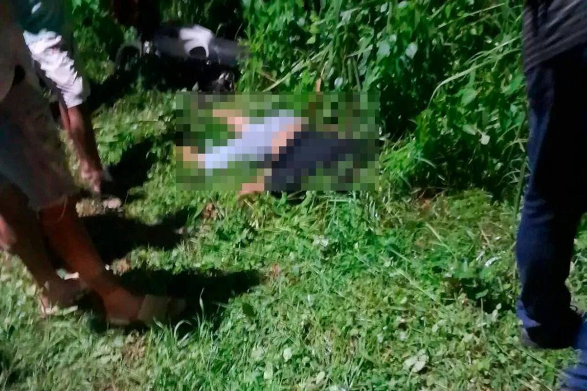 Así fue el accidente en que murió un motociclista en Santa Rosa de Lima