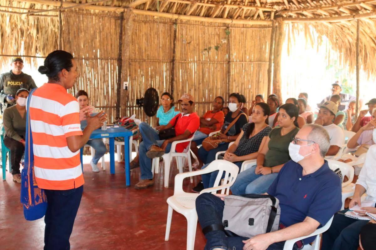 Instalaron consulta en ruta de reparación colectiva con el Cabildo Zenú de Berrugas