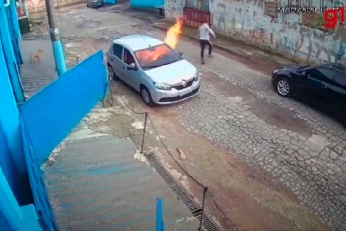 Video: hombre quemó vivo a otro luego de una discusión
