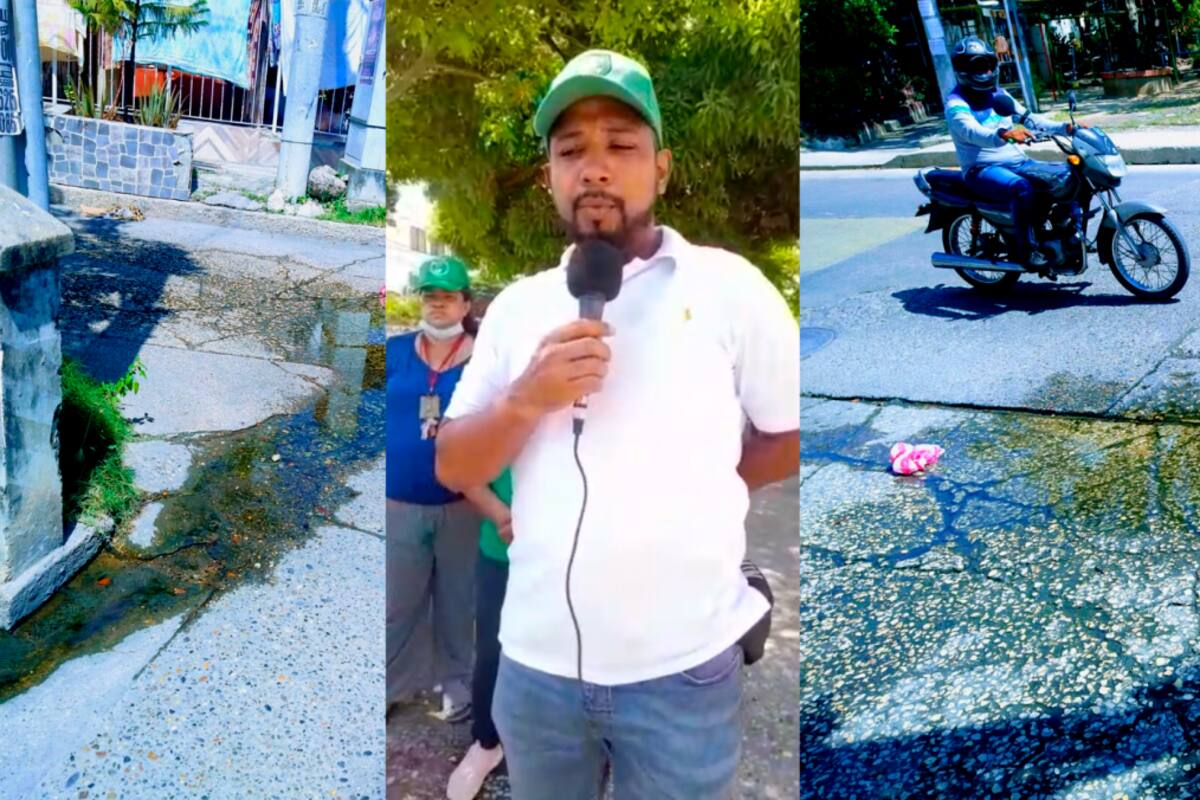 “Cinco años entre fugas de agua y verdín”: habitantes del Almirante Colón