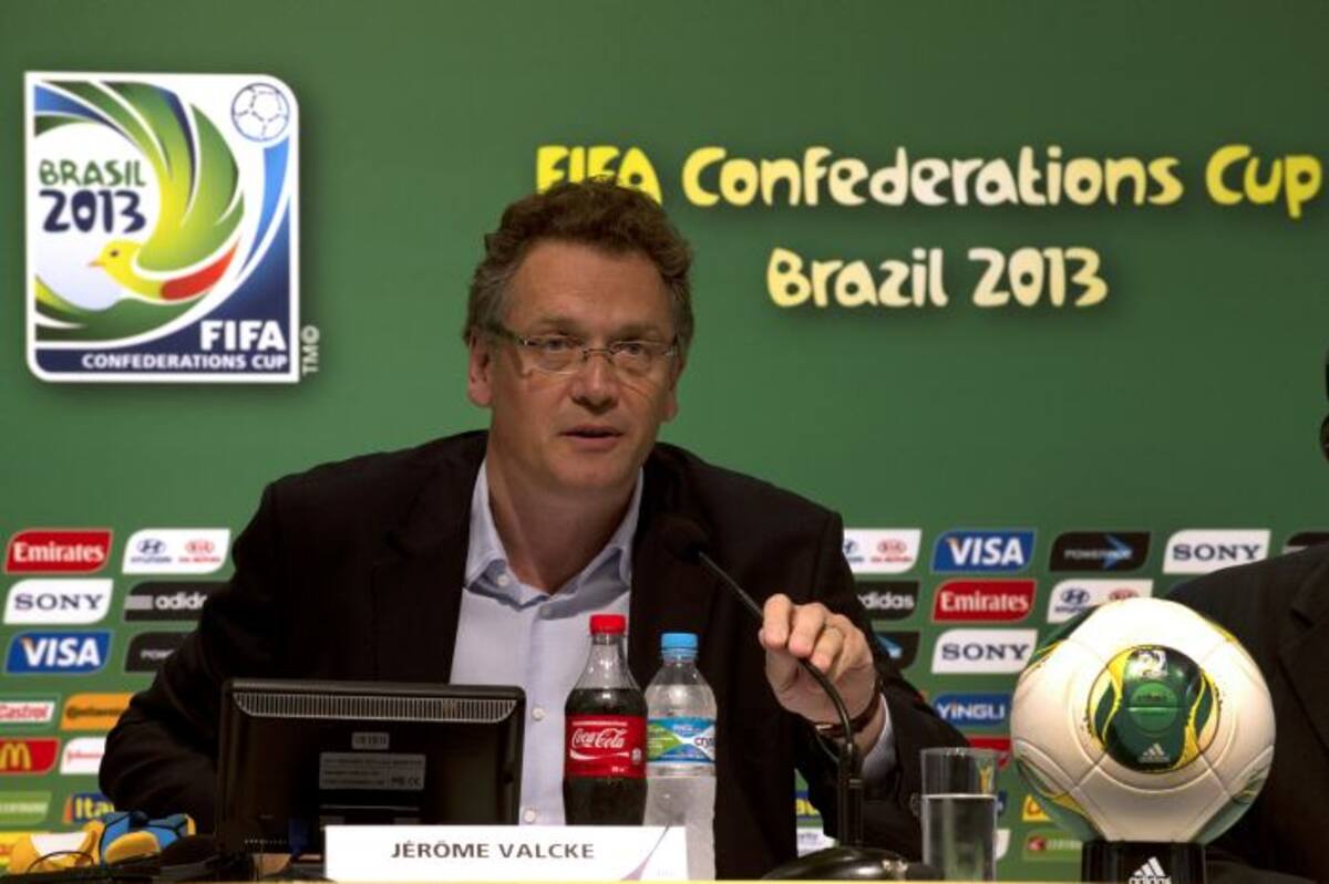 Jerome Valcke, el secretario general de la FIFA. AFP PABLO PORCIUNCULA
