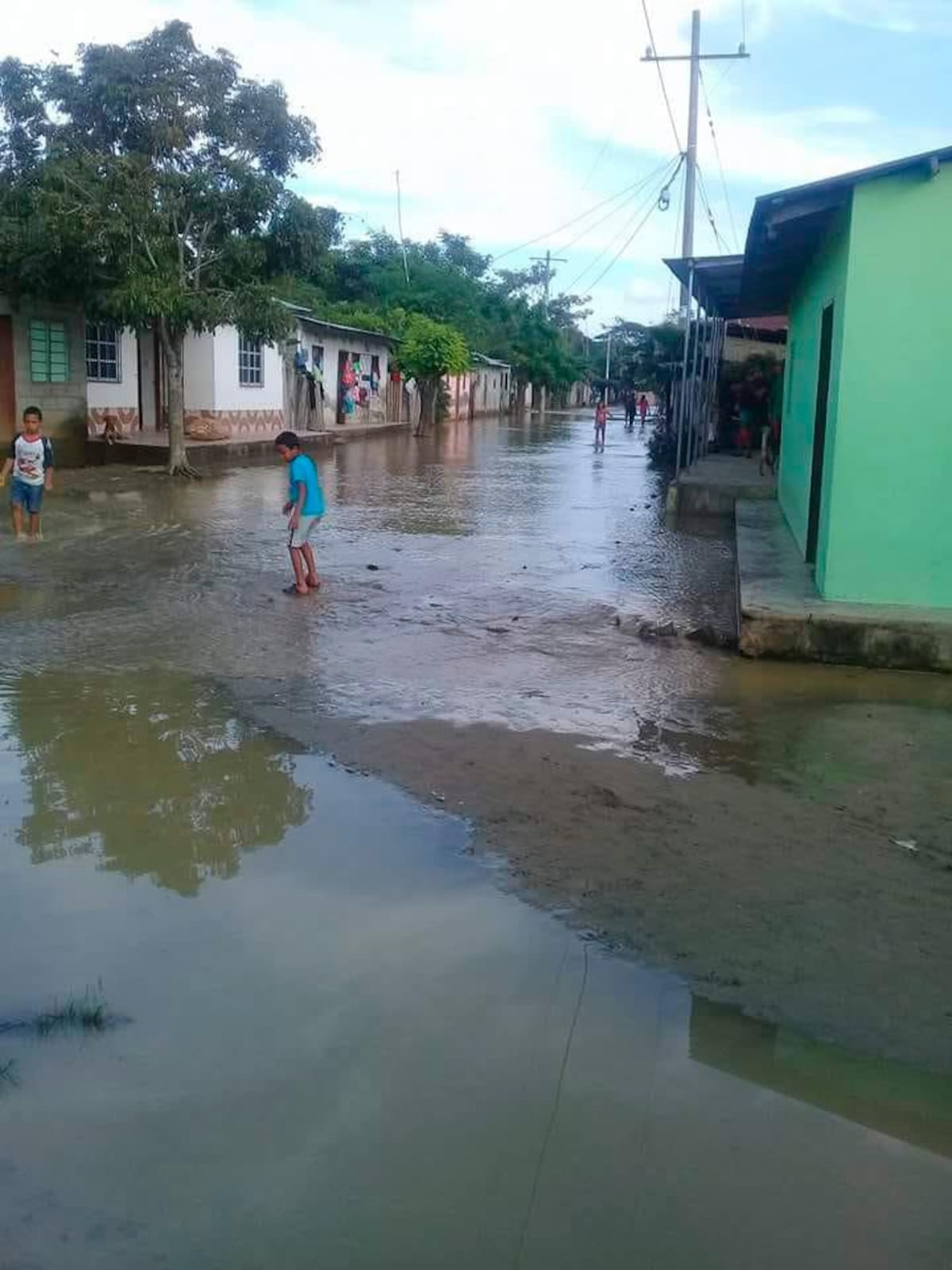 Las inundaciones son otra consecuencia de la minería ilegal en el sur de Bolívar. //el universal.