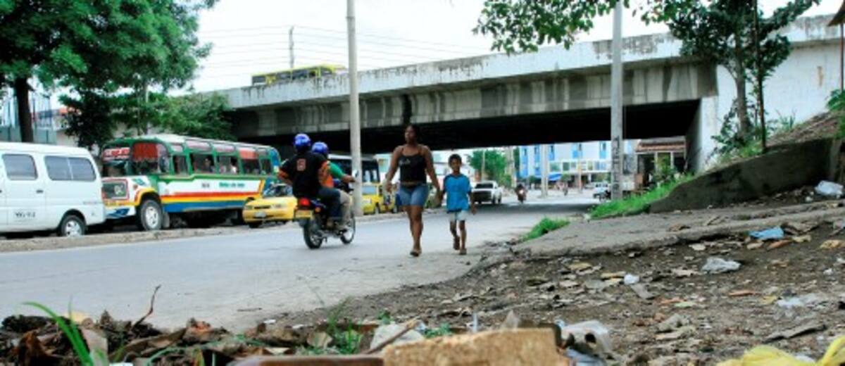 El Puente de Bazurto tiene 28 años de funcionamiento, fue construido en 1983. AROLDO MESTRE - EL UNIVERSAL
