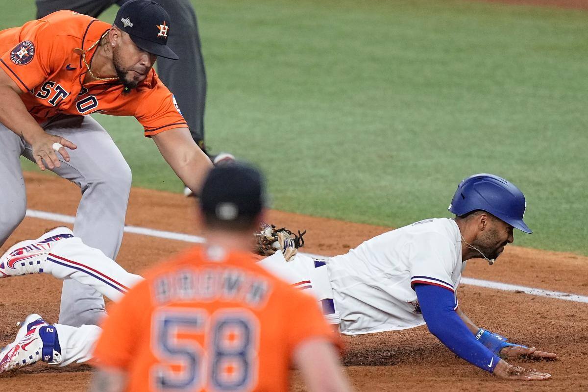 Astros supera a Rangers e iguala la serie final de la Liga Americana