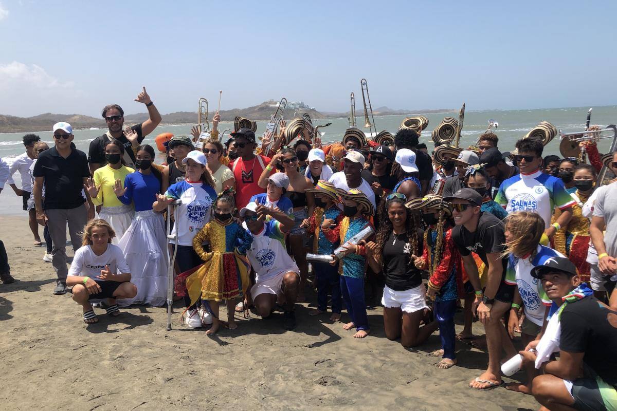 En playas del Atlántico se realiza el mundial de Surf