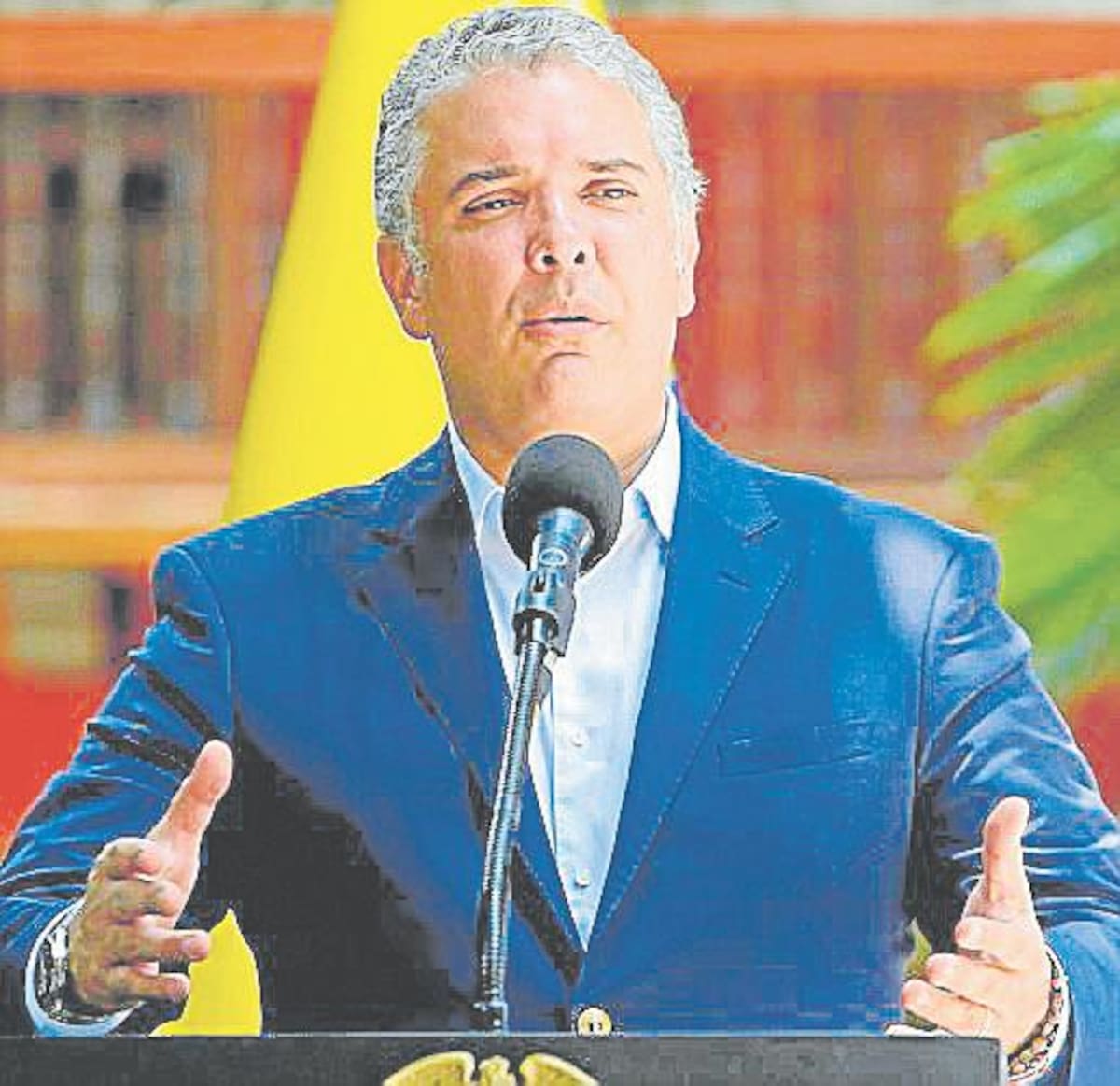 Iván Duque, presidente de la República.