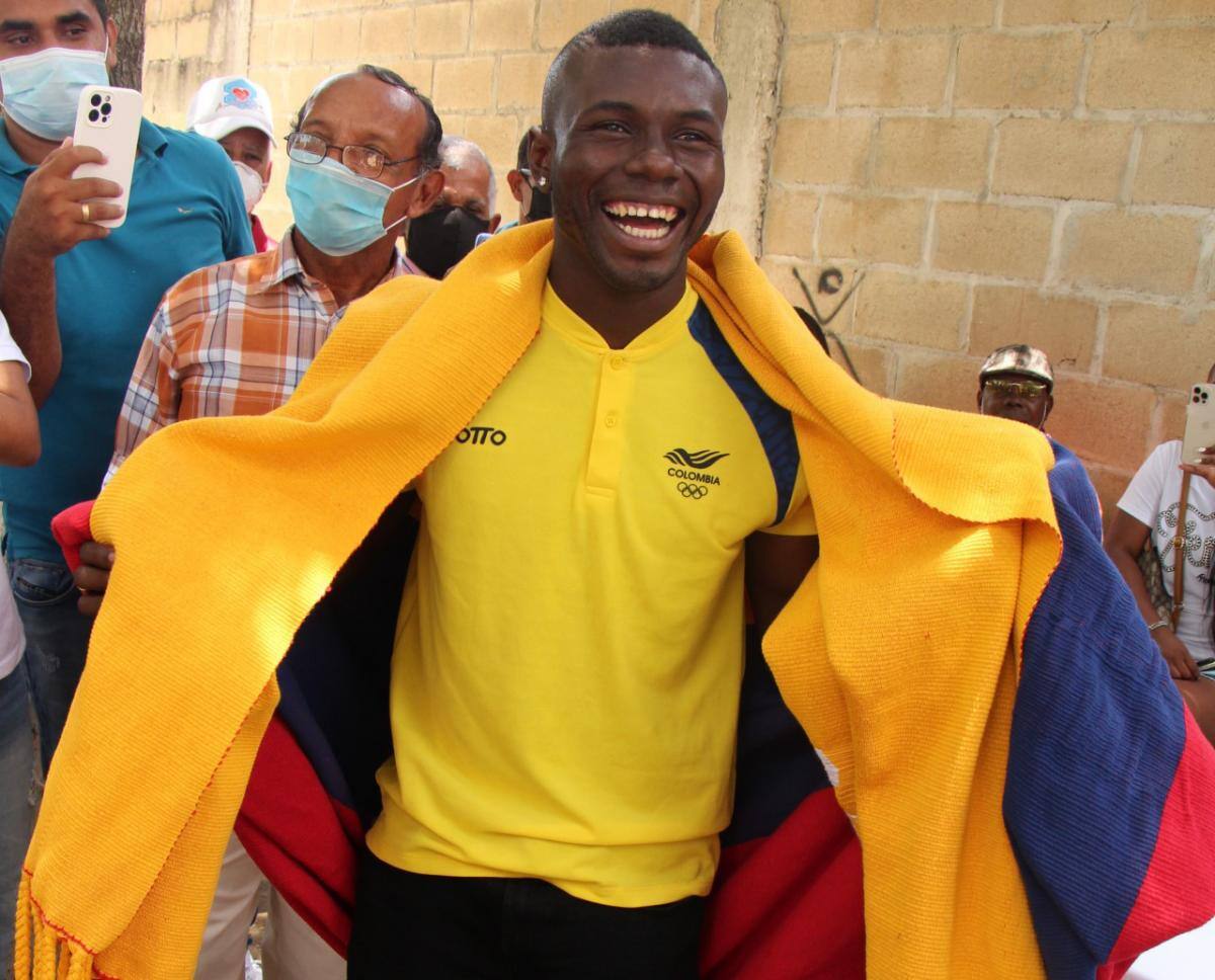 Yuberjen Martínez ya está en el ciclo olímpico con miras a las próximas olimpiadas.