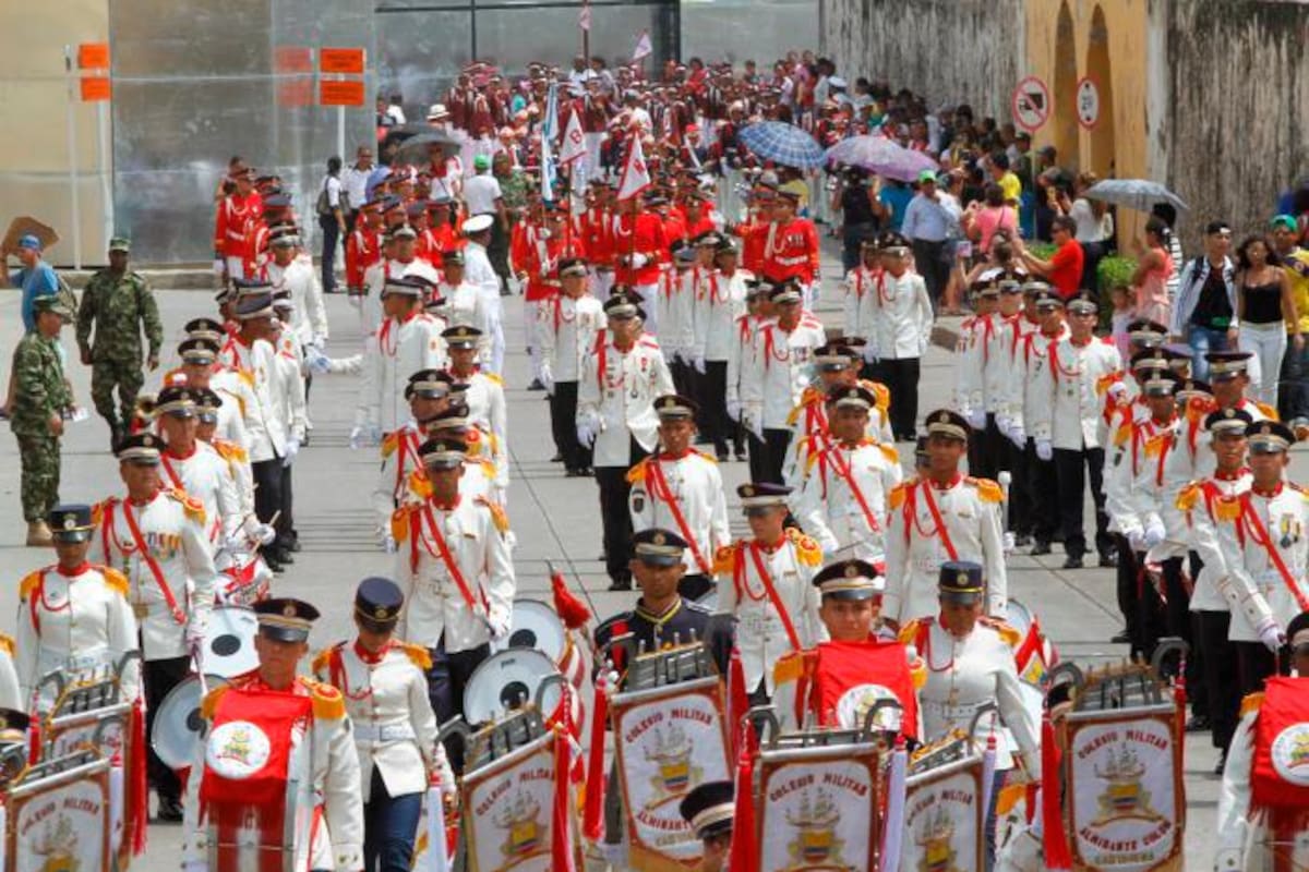 Este será el recorrido del Desfile de Independencia en Cartagena