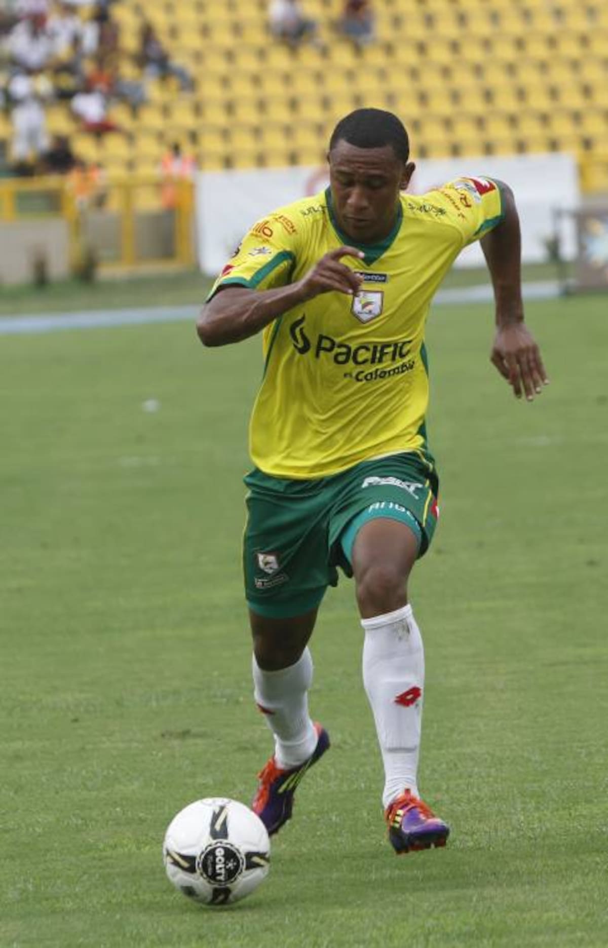 Angelo Rodríguez, atacante de Real Cartagena. ARCHIVO