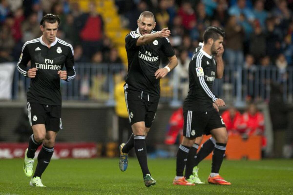 Real Madrid derrotó a Málaga en la Liga. AFP Jorge Guerrero