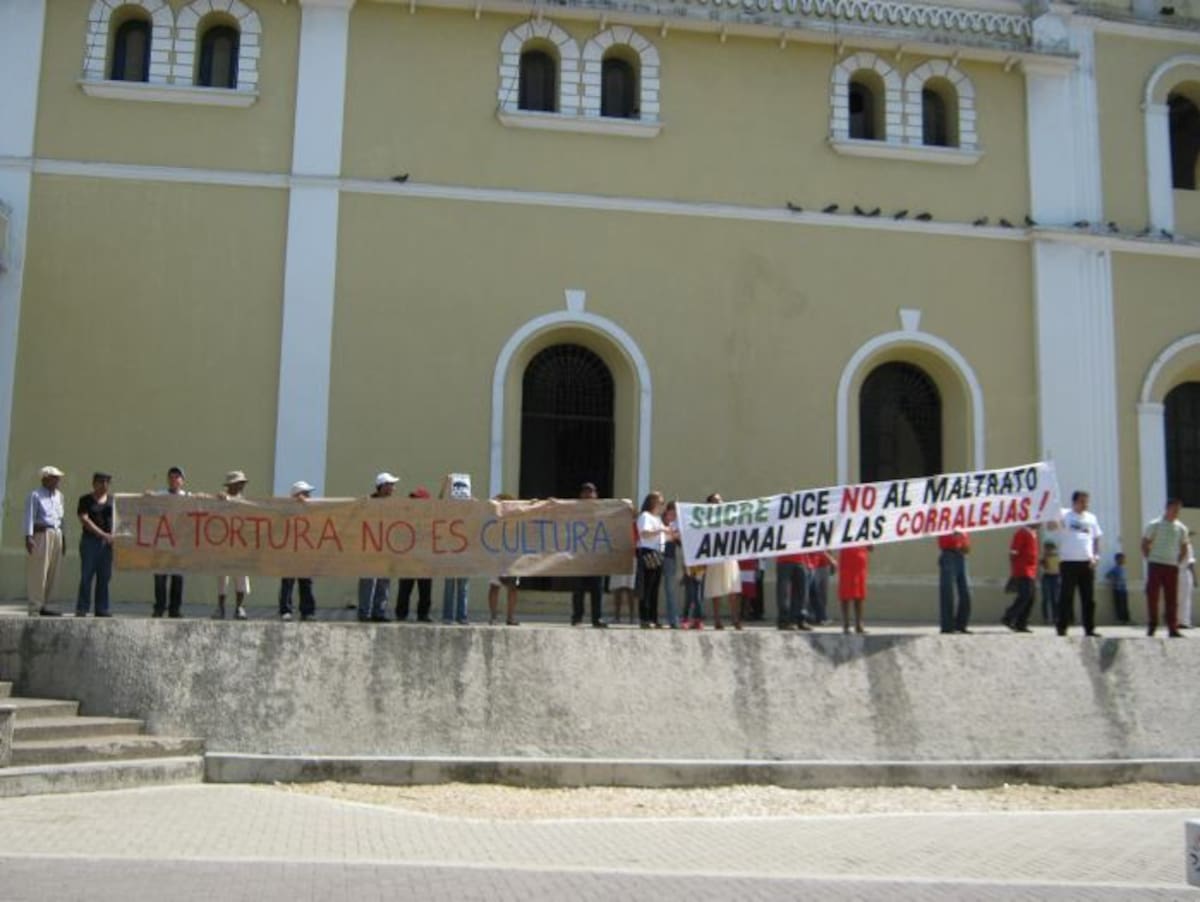 Protesta contra el maltrato animal en Sincelejo EL UNIVERSAL - SINCELEJO