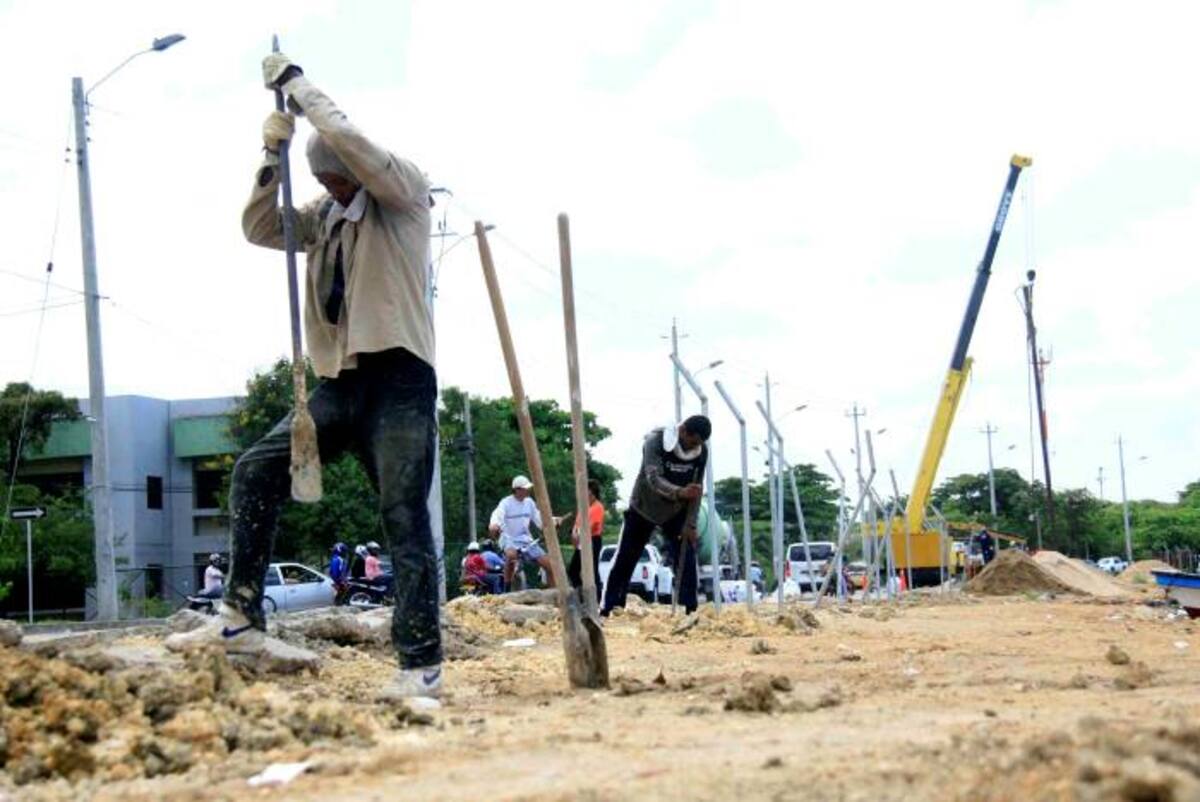 Los trabajos son adelantados por Equipos & Transporte S.A.S contratado por Cardique. Dago Cabarcas-El Universal