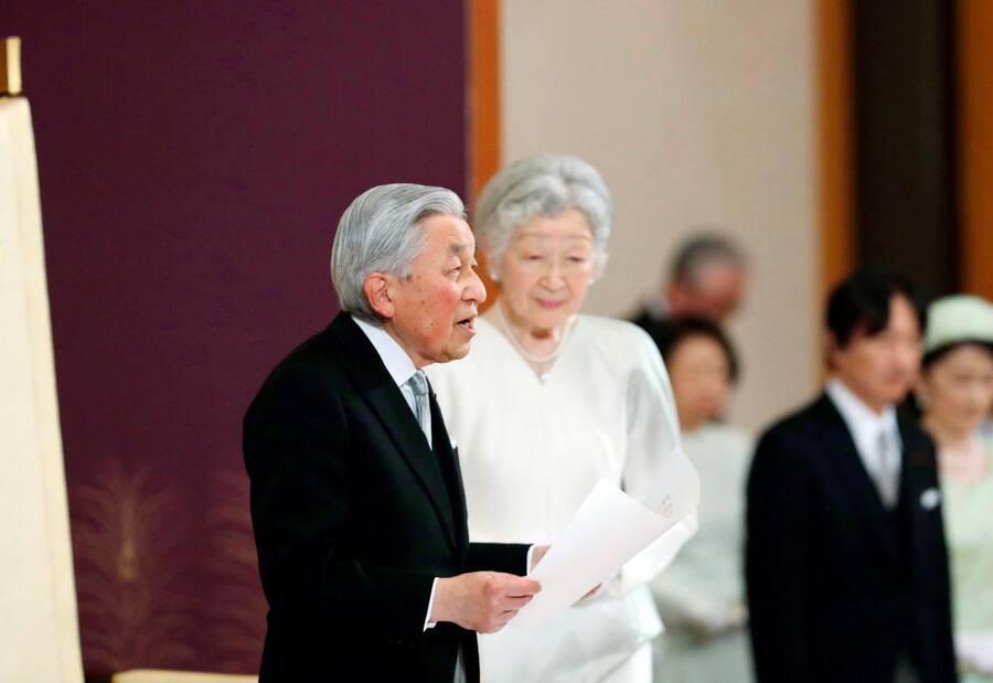 Emperador Akihito abdica en su hijo Naruhito el trono de Japón