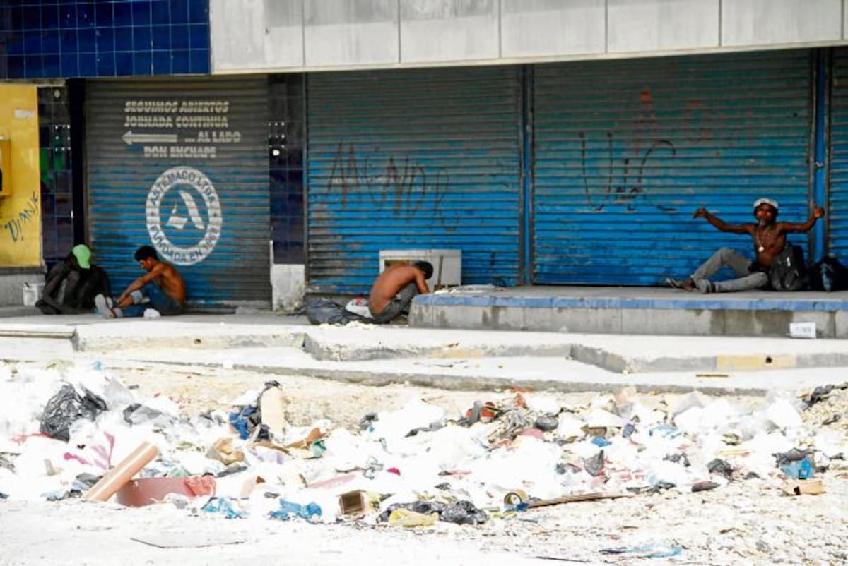 Situaciones de inseguridad y contaminación, genera la presencia de los habitantes de la calle en el Pie de la Popa. ÓSCAR DÍAZ ACOSTA - EL UNIVERSAL -