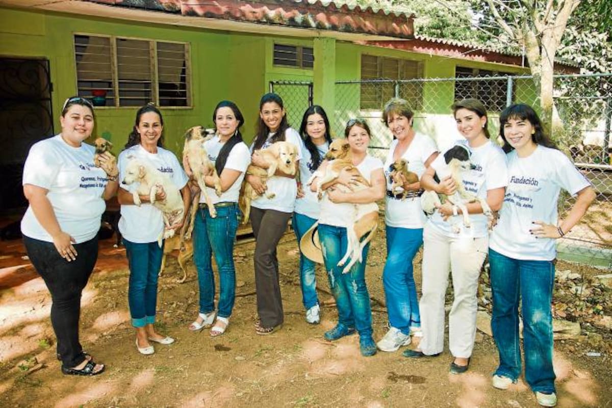 Miembros de la Fundación. Leisy Monterrosa, Martha Puente, Lyda M. García, Karen Hernández, Alma Barrera, Juliana Segrera, Martha Bonilla, Andrea Perdomo y Marina Maldonado.