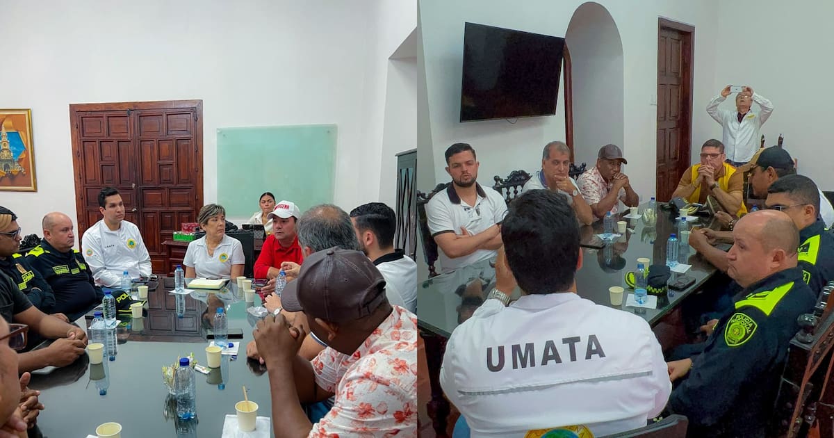 Hubo acuerdo entre Alcaldía y gremio de cocheros de Cartagena tras protestas