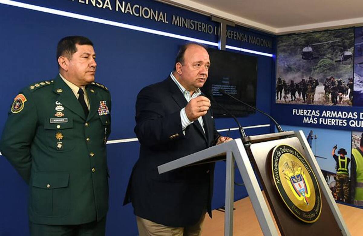 Luis Carlos Villegas, ministro de Defensa. COLPRENSA