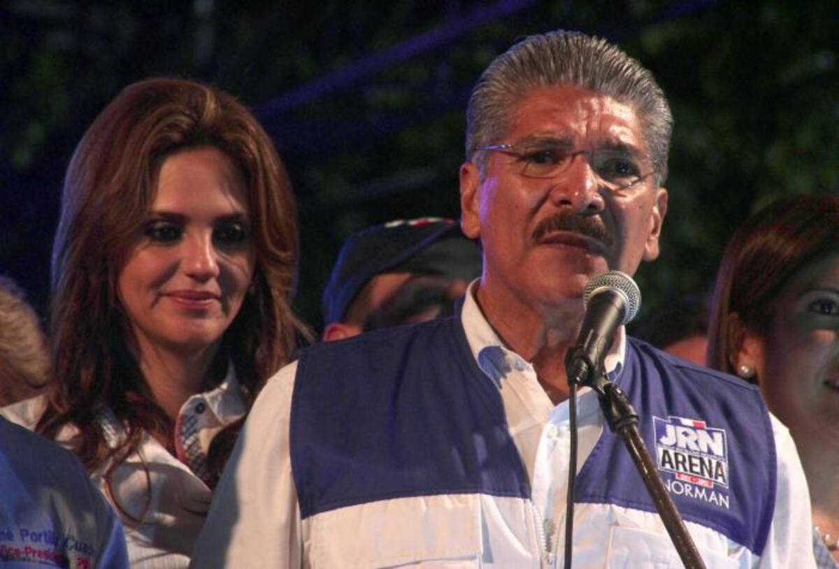 Norman Quijano de la Alianza Republicana Nacionalista. AP Salvador Melendez
