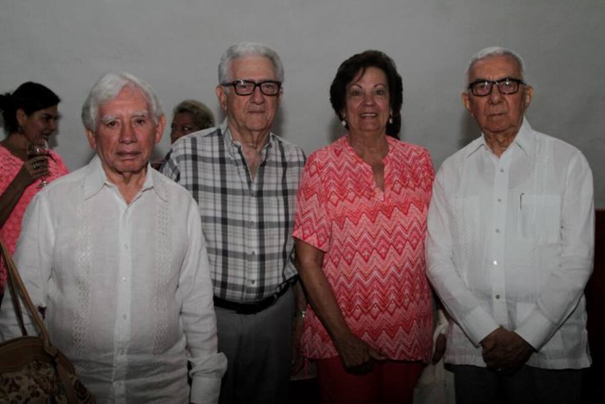 Guillermo Figueroa, Ramón Del Castillo, Mayito Trucco de Del Castillo y Rafael Ballestas. MARUJA PARRA