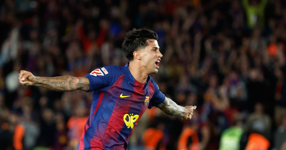 Portuguese Joao Cancelo and the record he conquered after LaLiga with Barcelona