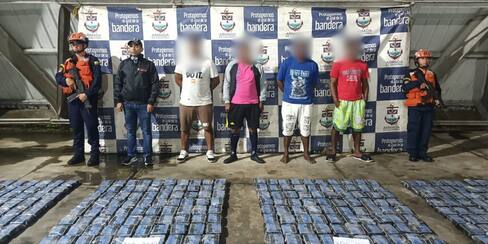 Incautan más de una tonelada de sustancias ilícitas en el Caribe colombiano