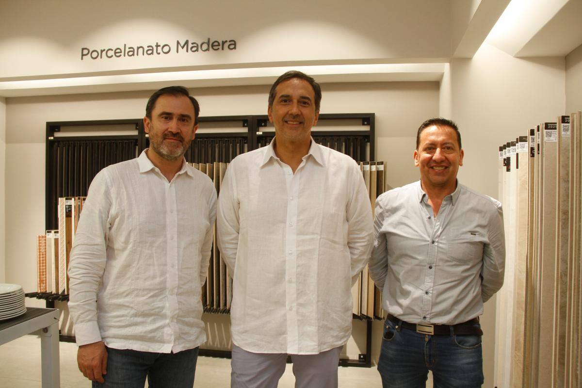 Javier Forero, Bernardo Mejía y Orlando Bayona.