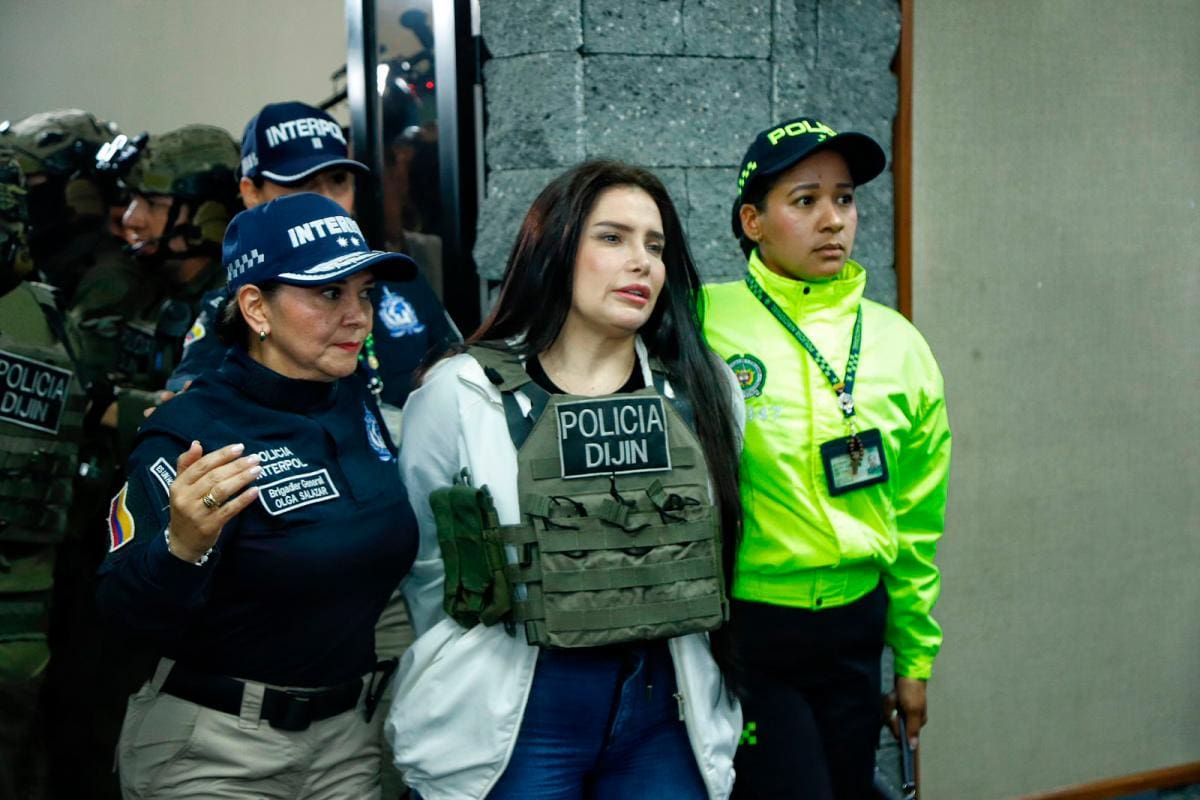Las imágenes de la llegada de Aída Merlano a Colombia