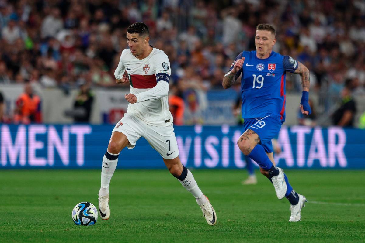 La Portugal de Cristiano venció a Eslovaquia