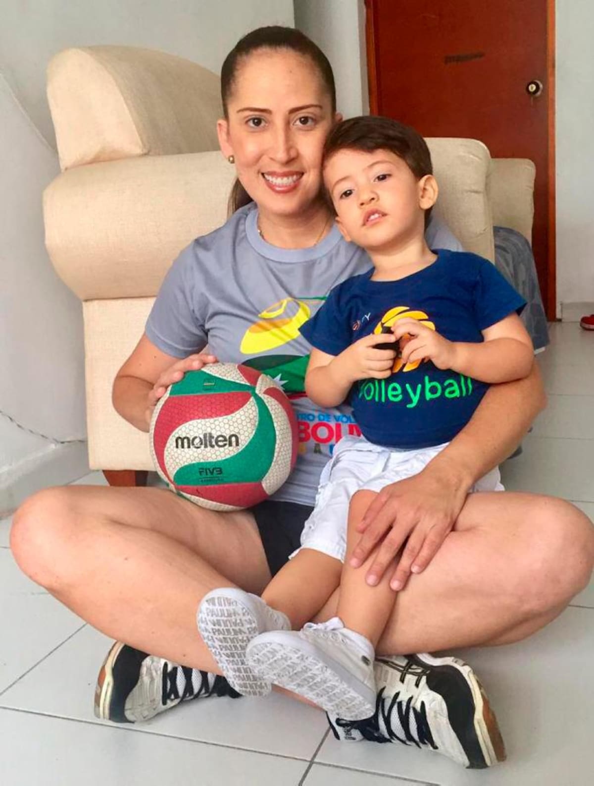 Reyna Ayola es una de las jugadoras de voleibol que impulsó la ‘Fábrica de los sueños’. //Cortesía